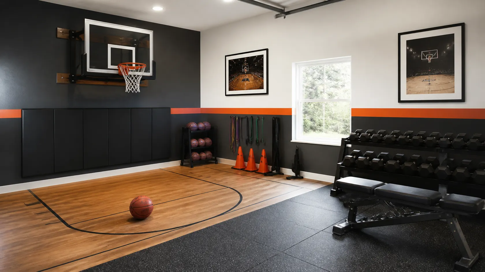 Basketball Themed Home